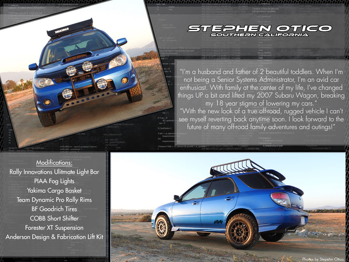 July 2016 - Stephen O. //"The Blue Crawler"