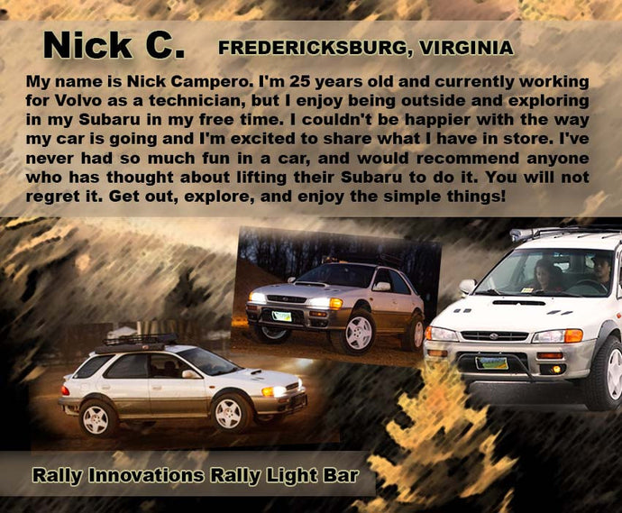 February 2017 - Nick C. // "Enjoy the High Life"