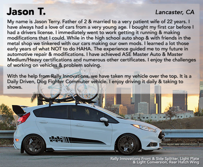 JULY 2017 - JASON T. // "TOP DOG FIESTA"