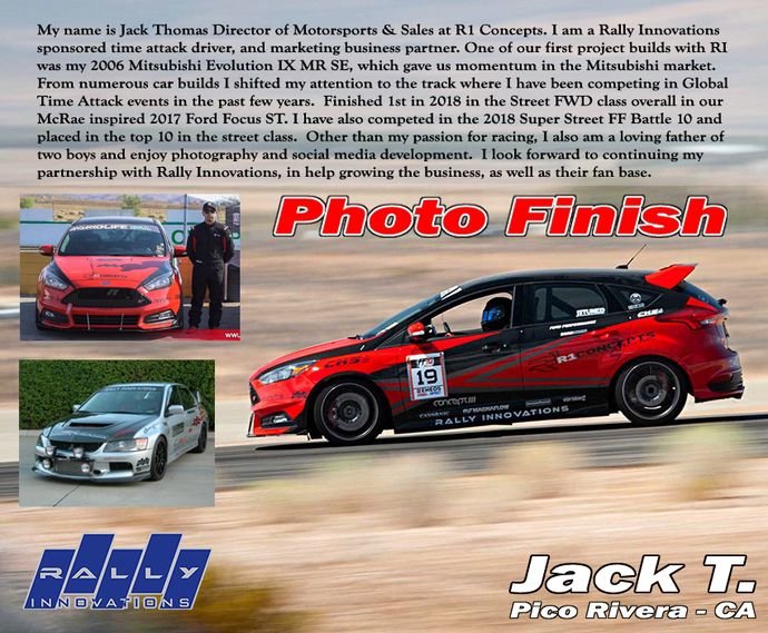 February 2020 -Jack T.  // "Photo Finish"