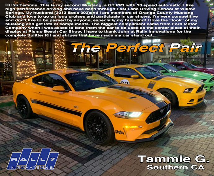 May 2020 - Tammie G. // "The Perfect Pair"