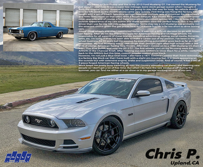 July 2020 - Chris P. // "American Muscle"