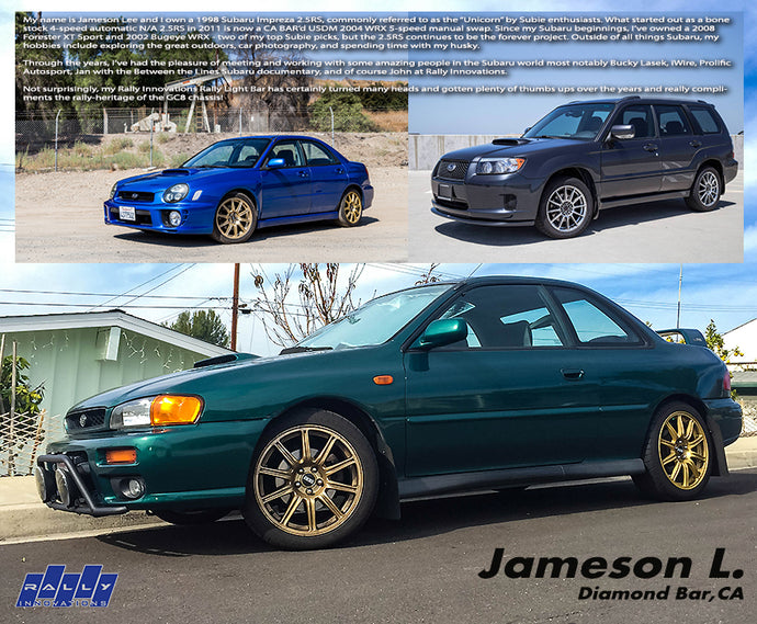 August 2020 - Jameson L. // "GC8 Love"