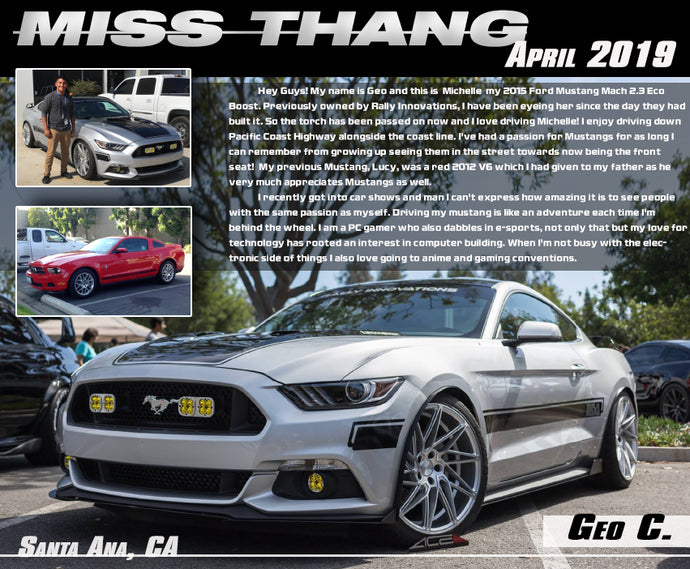 April 2019 – Geo  C. // “Miss Thang”