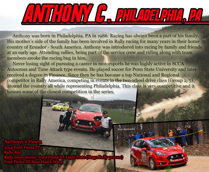 April 2016 - Anthony C. //"Ready to Tango"