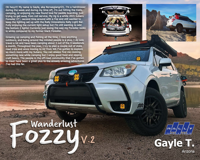 August 2024 - Gayle T. // Wanderlust Fozzy V.2