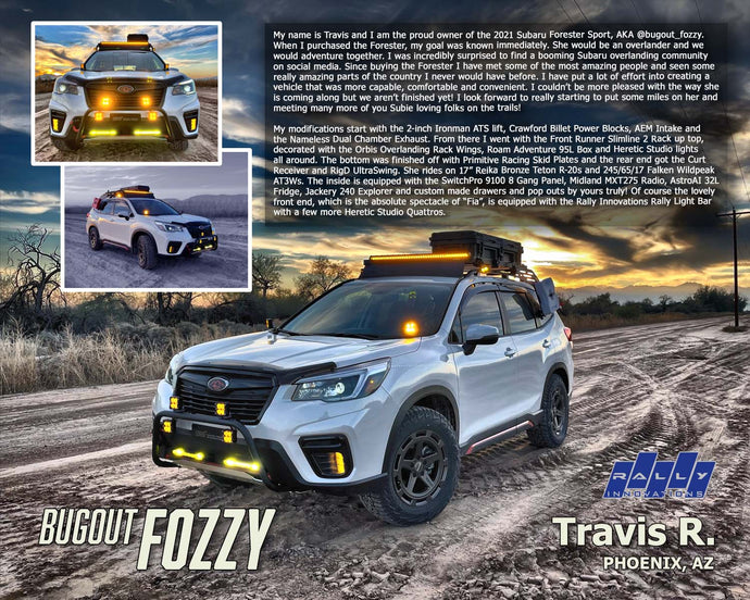 October 2022 - Travis R. // Bugout Fozzy