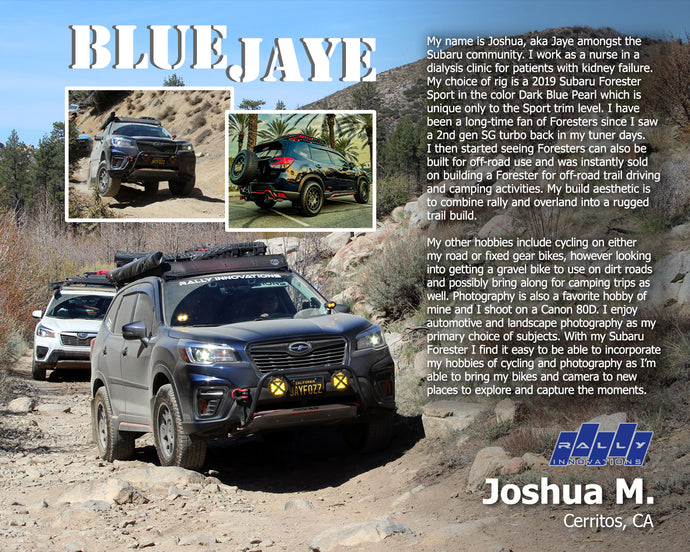 May 2021 - Joshua M. // BlueJaye