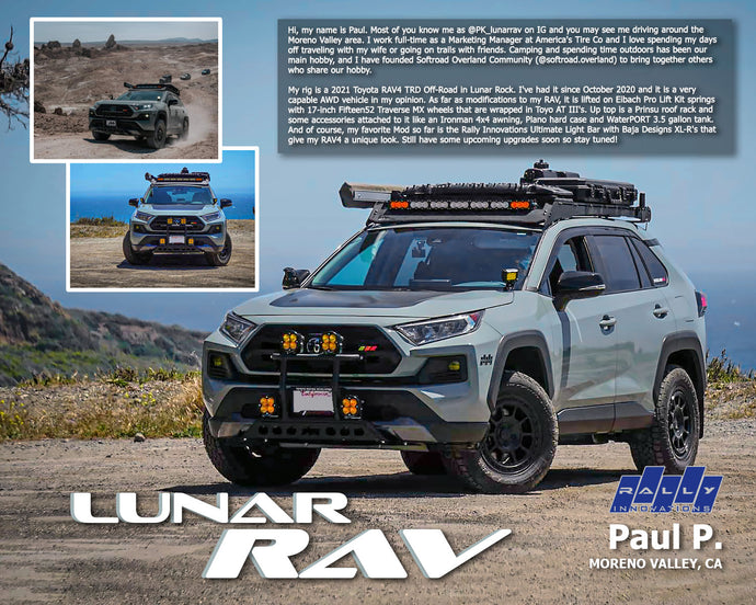 June 2022 - Paul P. // Lunar RAV