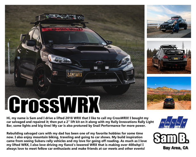 July 2021 - Sam B. // CrossWRX