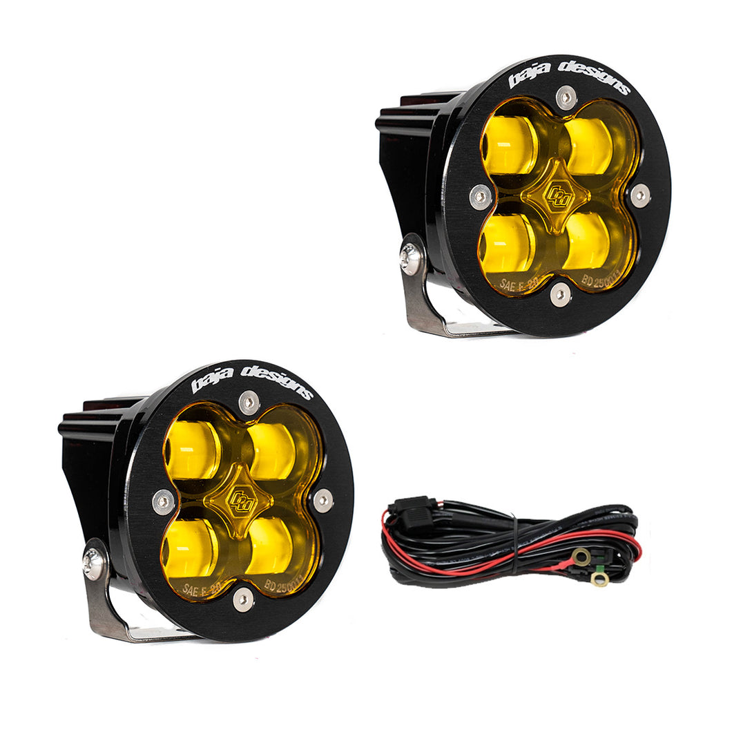 Baja Designs Squadron-R SAE Light Pod Pair (Amber)