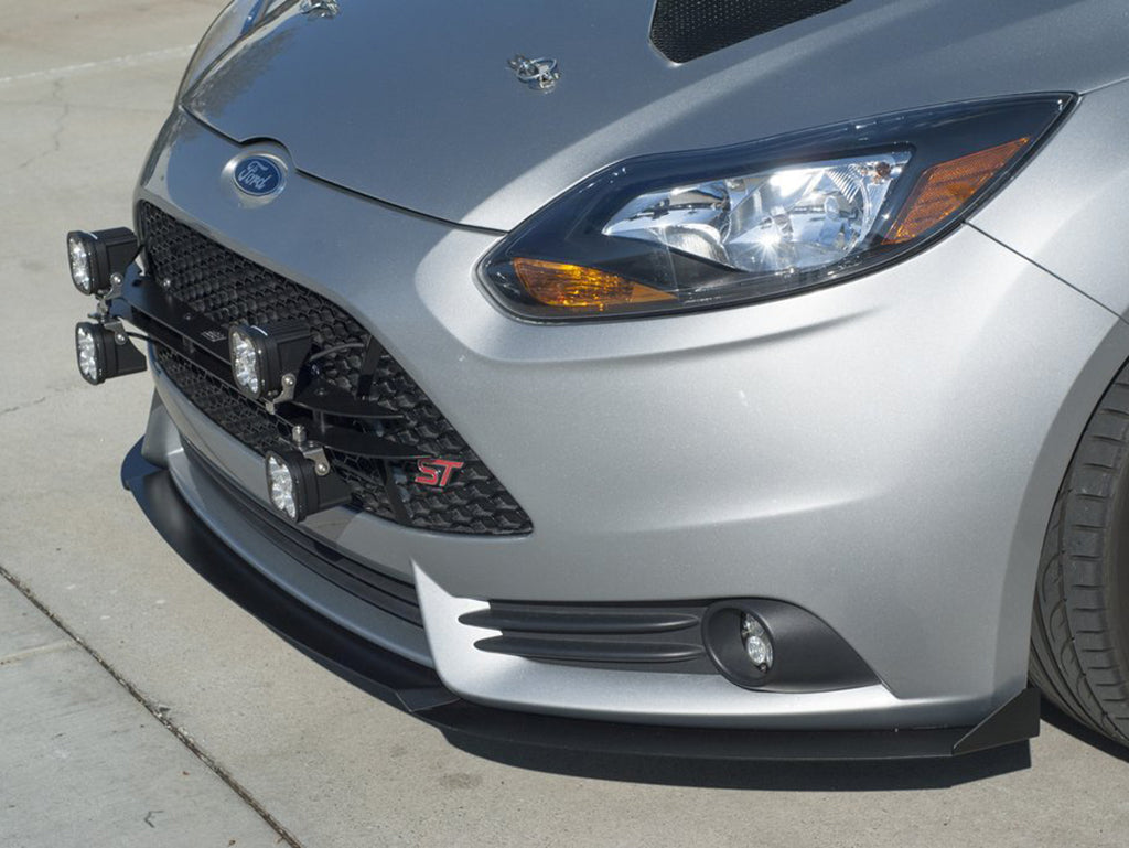 2013-2014 Ford Focus ST 3-Piece Front Splitter [FO-P3L-FSP-01]