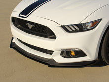 Load image into Gallery viewer, 2015-2017 Ford Mustang (Both Non-GT and GT Perf. Pack) 3-Piece Front Splitter [FO-P8T-FSP-02]
