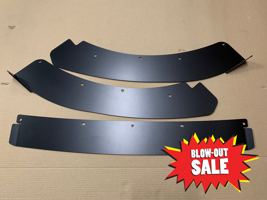 3-Piece Front Splitter [BLEMISHED]